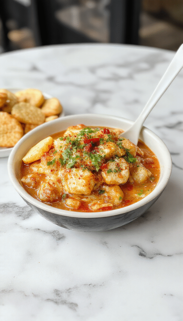 A vibrant plate of chicken ramen stir fry featuring tender sliced chicken, colorful bell peppers, green onions, and ramen noodles with a glossy savory sauce, beautifully arranged on a white ceramic plate with fresh herbs garnishing the top, styled for an inviting home-cooked meal.