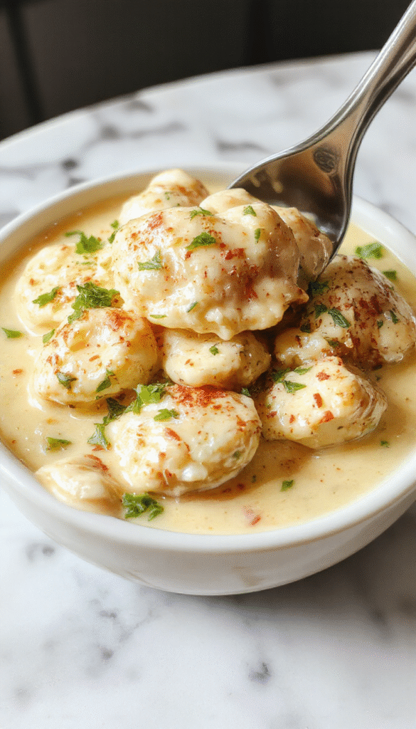 A vibrant plate of dairy-free butter chicken featuring tender, golden chicken pieces coated in rich, orange curry sauce. The dish is garnished with fresh cilantro and served over fluffy white rice. The glossy sauce and tender meat centerpiece create a warm, inviting presentation with a rustic wooden table background.