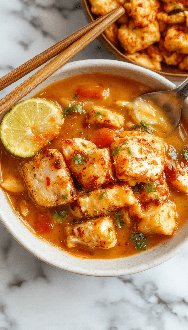 A vibrant plate of chicken ramen stir fry featuring tender sliced chicken, colorful bell peppers, and green onions on a glossy dark plate. The dish is arranged artfully with steam rising, highlighting the rich sauce glistening over noodles and vegetables, styled for a cozy, inviting meal.