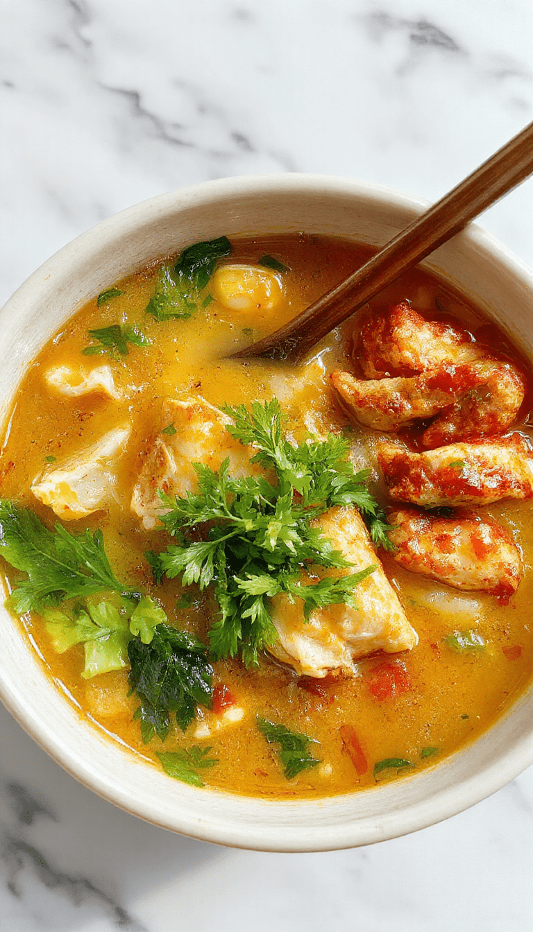 A vibrant bowl of chicken pho featuring tender sliced chicken, rice noodles, fresh herbs like cilantro and basil, bright lime wedges, and sliced chili peppers elegantly arranged on a rustic wooden table, steam wafting up from the steaming broth, highlighting its rich, aromatic ingredients and colorful presentation.