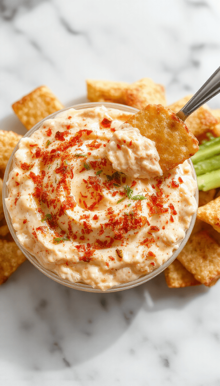 A vibrant bowl of crack corn dip featuring a golden, crispy corn casserole topped with melted cheese and fresh green herbs, served with colorful tortilla chips on a rustic wooden table.